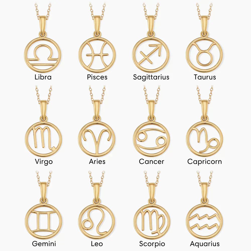 Zodia™ | Gold Zodiac Sign Necklace