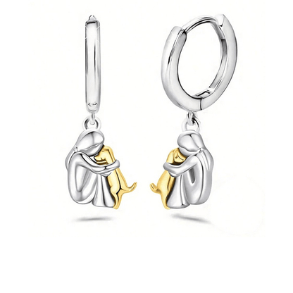 Wynter™ | Hug Pendant with Matching Earrings